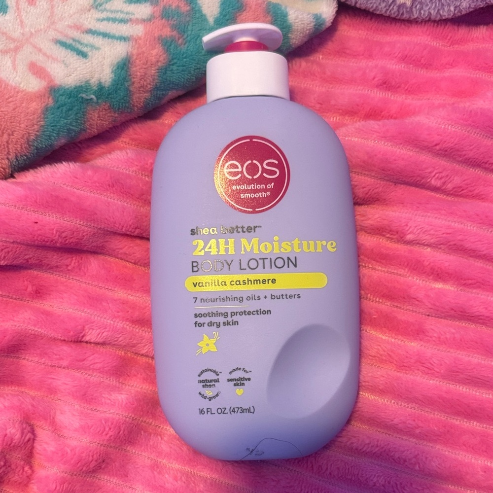 eos Shea Butter 24H Moisture Body Lotion - Lavender and Vanilla Cashmere